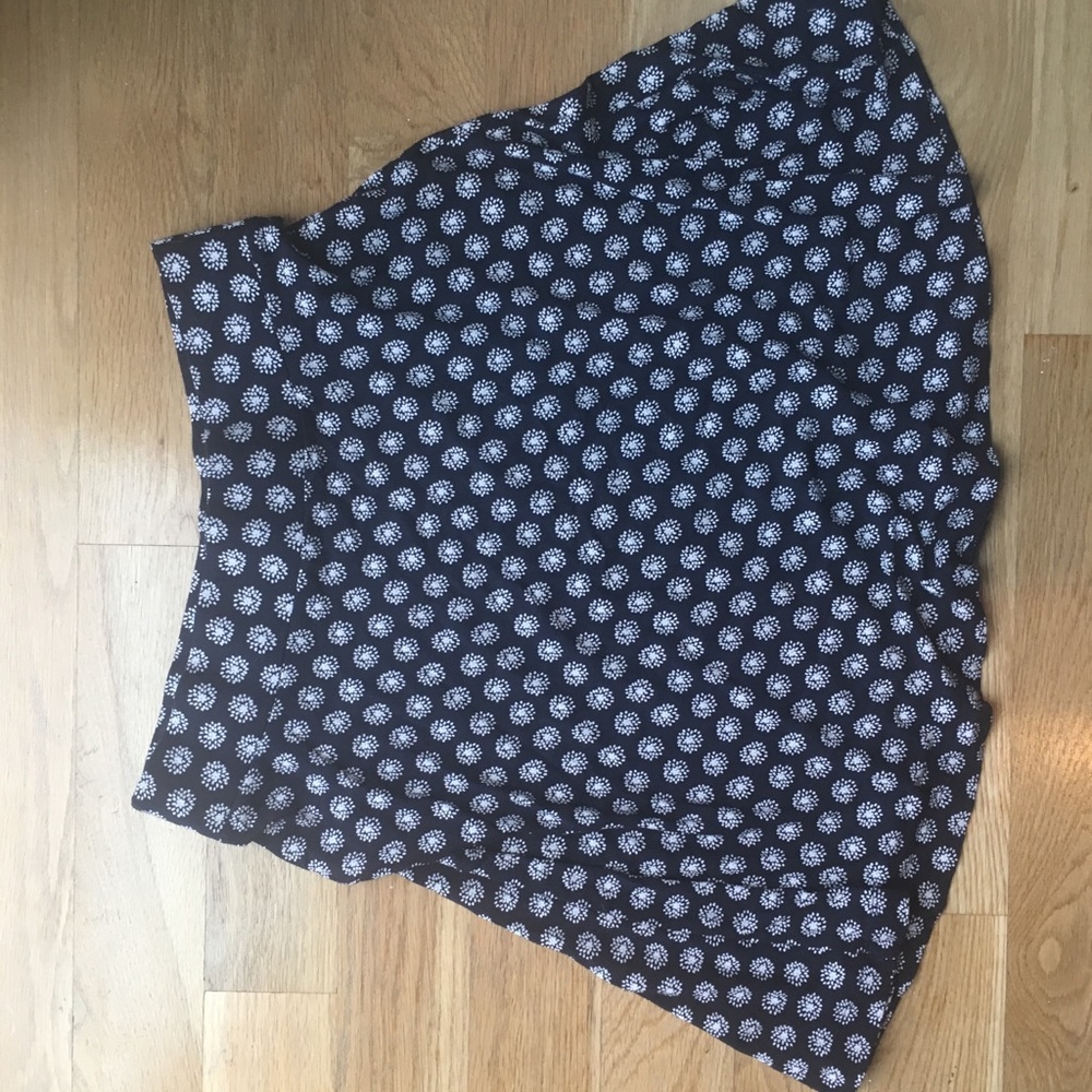 Loft A-Line petite summer skirt